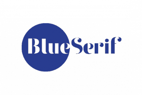 Blue Serif logo
